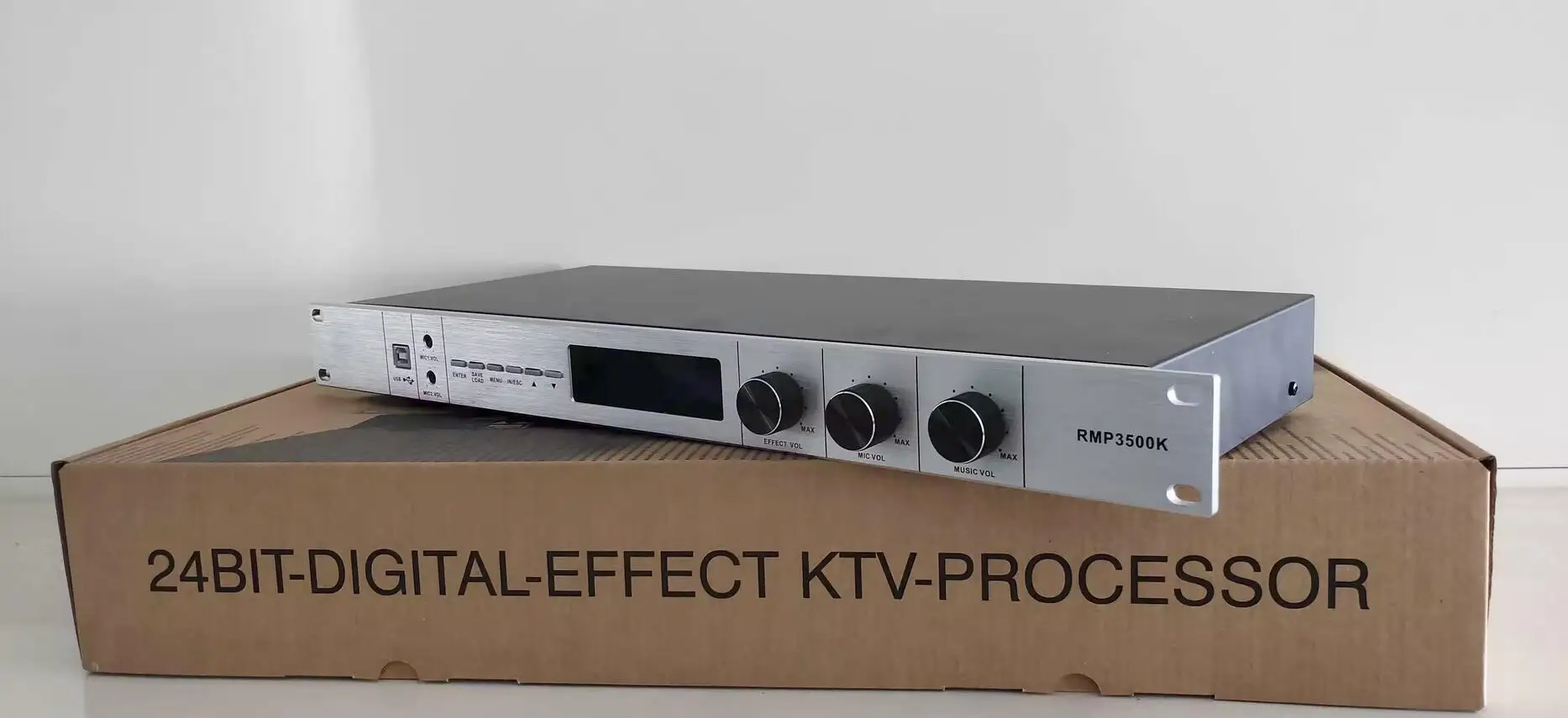 RMP3500k Professional Microphone 24bit-digital-effect KTV processor PC Computer Debugging Preamplifier Digital Processing