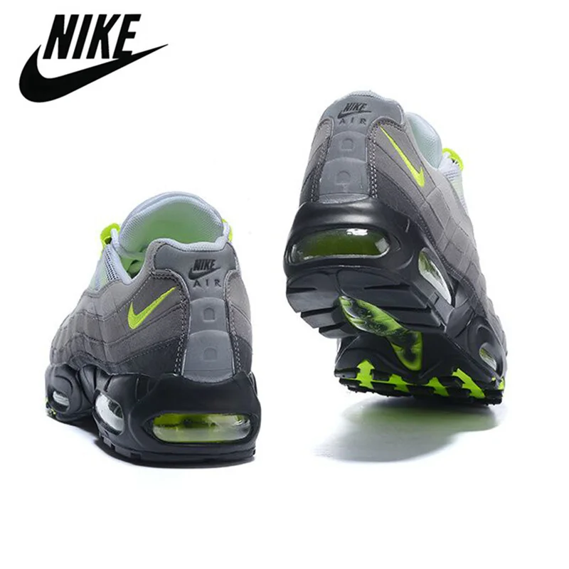 Nike-本物のNikeair max 95ランニングシューズ,ネオンダム,オリジナル