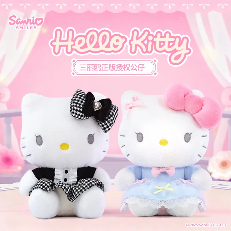 

Sanrio Hello Kitty Plush Toy, Cute Stuffed Animal Doll, Kawaii Birthday Gift for Girls