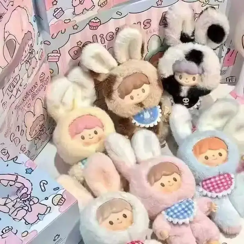 새로운 정품 Zzoton 맛있는 토끼 유니콘 Zhuo 킹 맛있는 토끼 시리즈 블라인드 박스 비닐 인형 장식 장난감 선물을 찾고