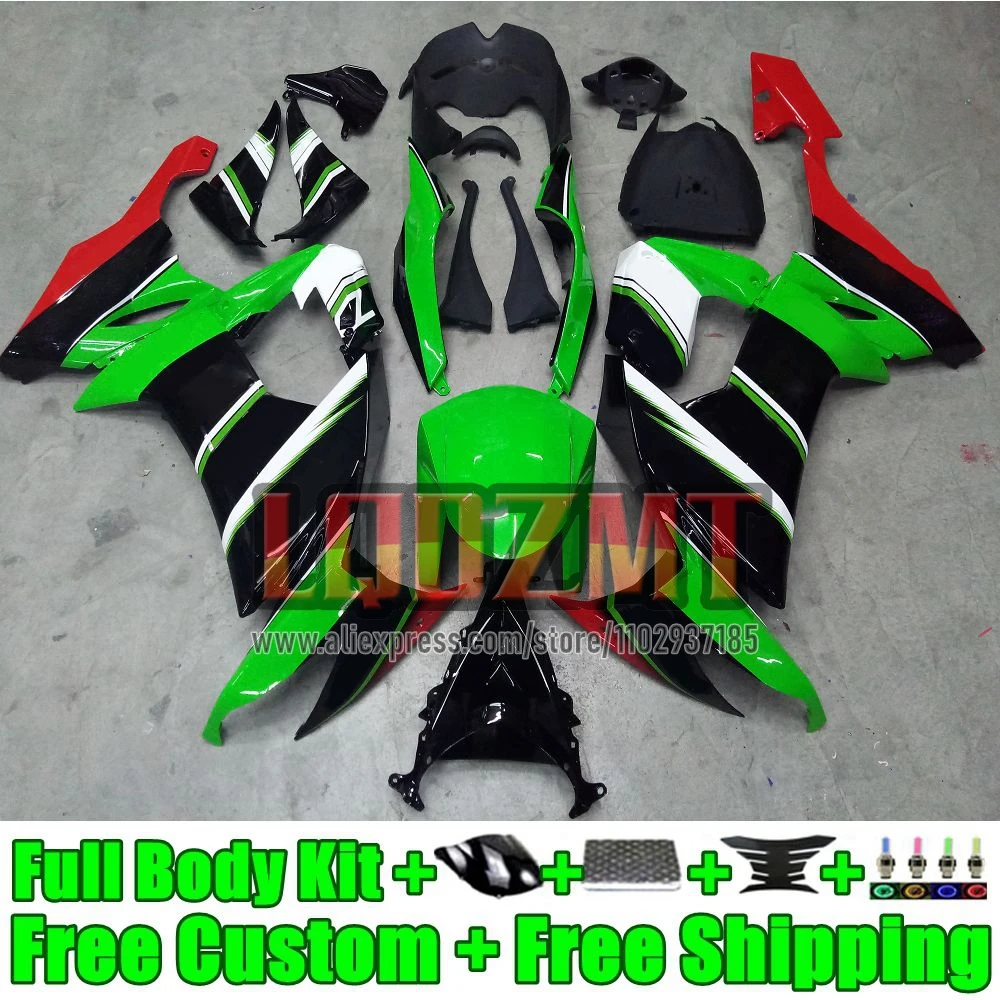 Injection Frame For KAWASAKI NINJA ZX-10R ZX 10 R 10R 1000CC 51No.190 green stock ZX10R 2008 2009 2010 ZX1000 C 08 09 10 Fairing