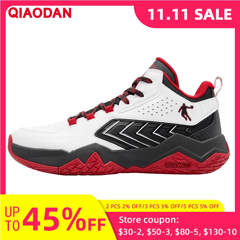 

QIAODAN Men's Basketball Shoes 2025 High-Top Practical Anti-Slip Wear-Resistant Shock-Absorbing Sports Shoes QXA013254108R