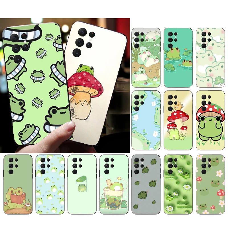 

Frog Phone Case For Samsung S25 S24 S23 S22 S21 Ultra S24 S23 S22 S21 Plus S24 S21 S20 FE