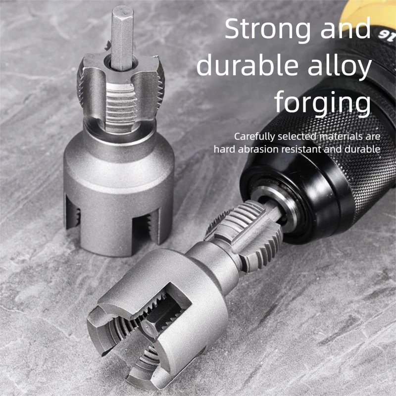 سميكة انبوب ماء ثقب داخلي فتاحة الأسلاك 4/6 انبوب ماء ترقية الحنفية يموت لولبة داخلية وخارجية التنصت خيوط أداة #4