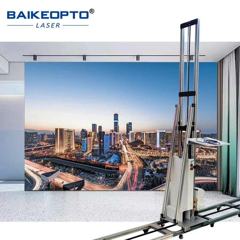 7d Uv Wall Painting Machine Robot Automatic Wall Panel 3d Vertical Mural Printer Printing Machine Wall Printer