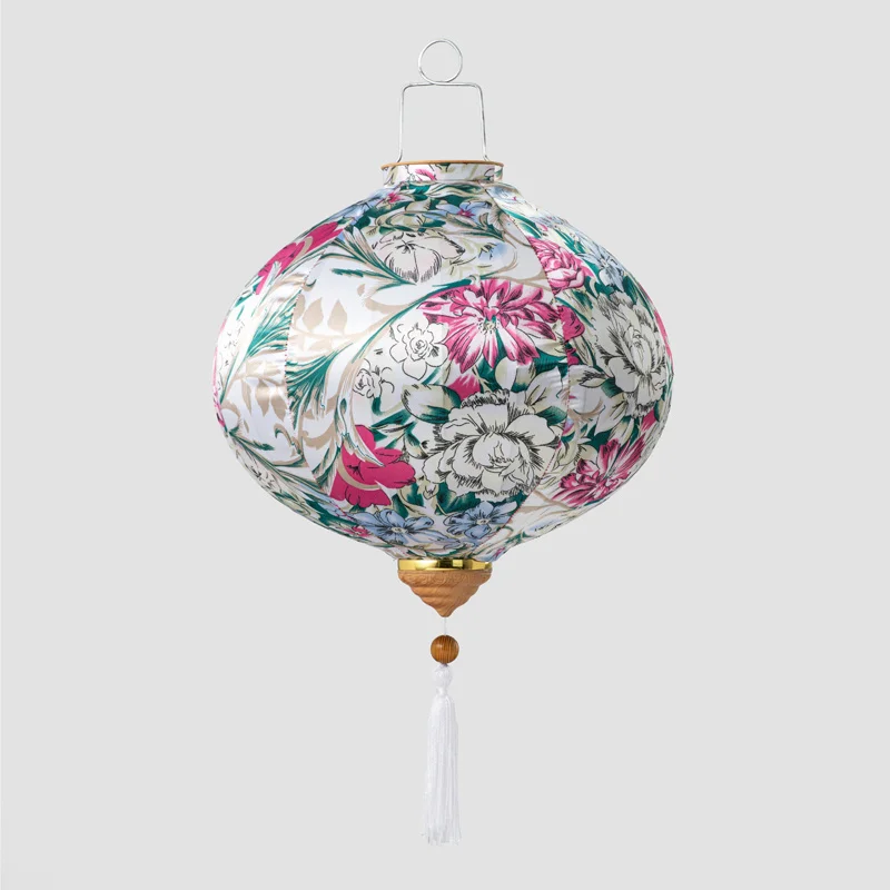 12/14inch Chinese Silk Lantern Ancient Style Vietnam Palace Lantern Restaurant Tea Room Mid Autumn Festival Party Decor Lantern