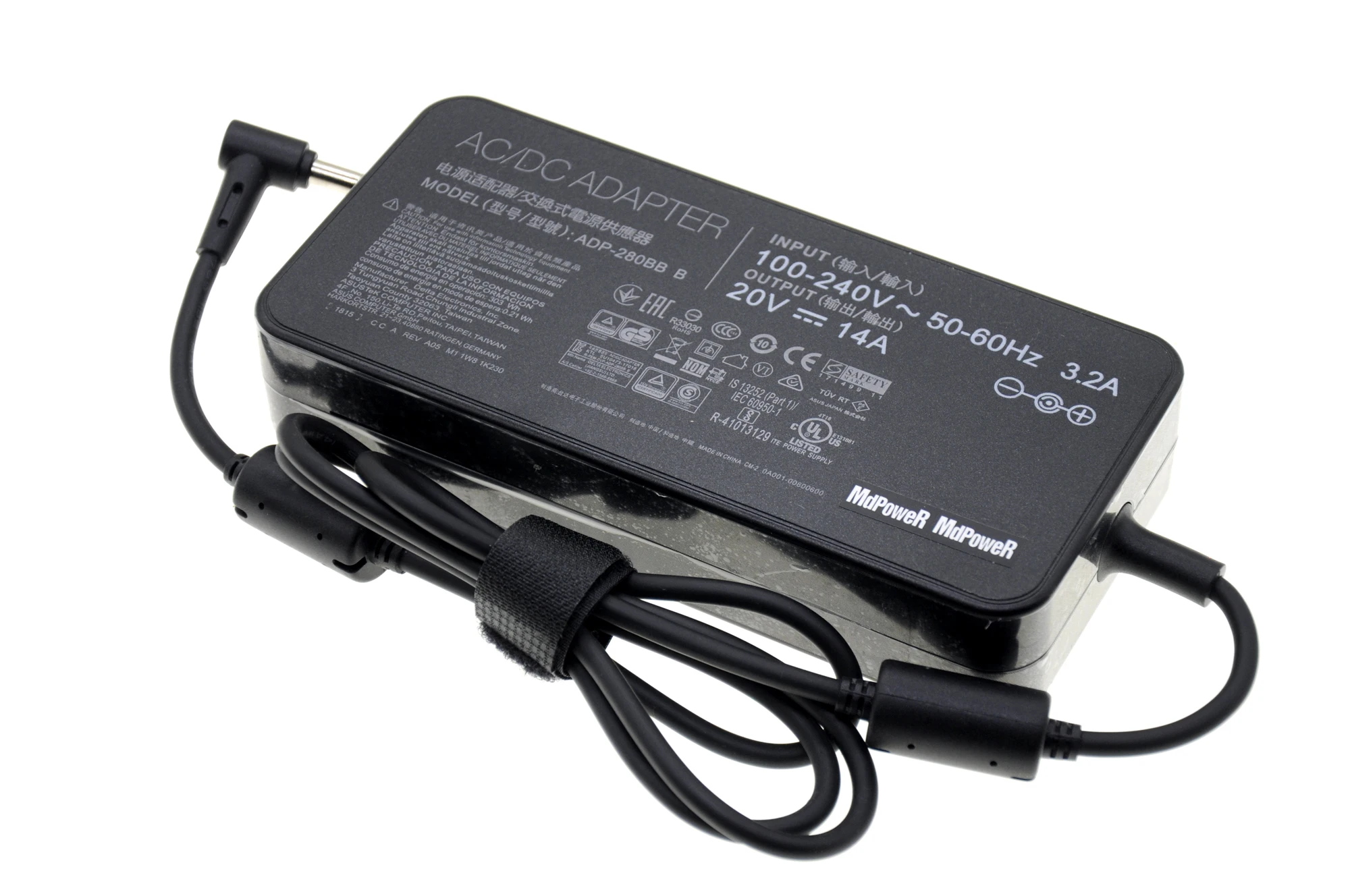 For ASUS PG35V G703GI GX701 ROG G703GX ADP-280BB B AC Adapter 20V 14A 280W MSI GE75 GE63 Charger