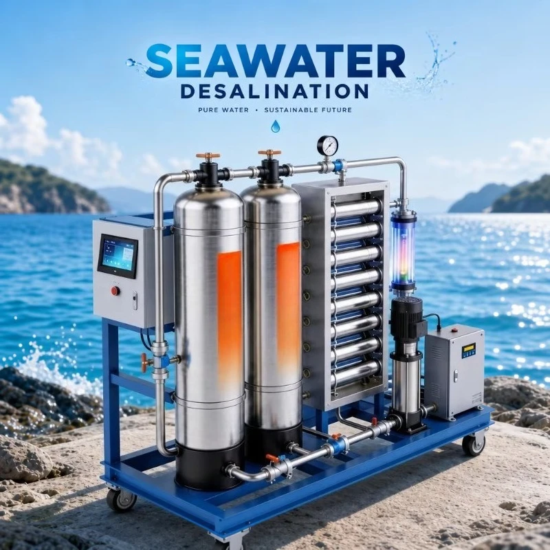 Commercial RO Pure Water Equipment Mobile Caster Base Supports Flexible Position Adjustment In Different Workshop And Water