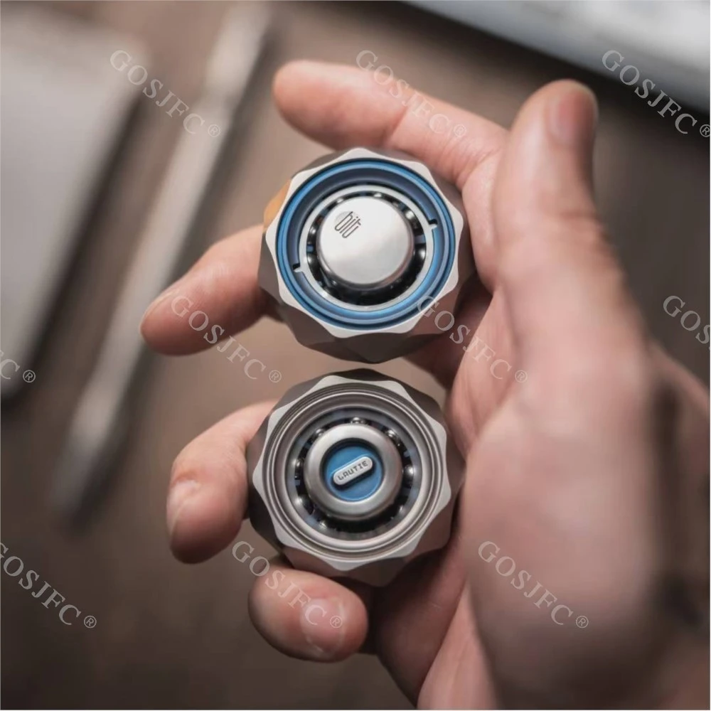 LAUTIE BIT05 Titanium Blue Fidget Spinner Fidget Toys dla dorosłych Zabawka antystresowa