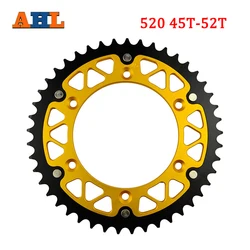 AHL Motorcycle 45T 46T 47T 48T 49T 51T 52T Rear Sprocket For SUZUKI RM125 RM250 DR250 DRZ250 DR-Z250 DR350 RMZ250 RM-Z250 RMX250