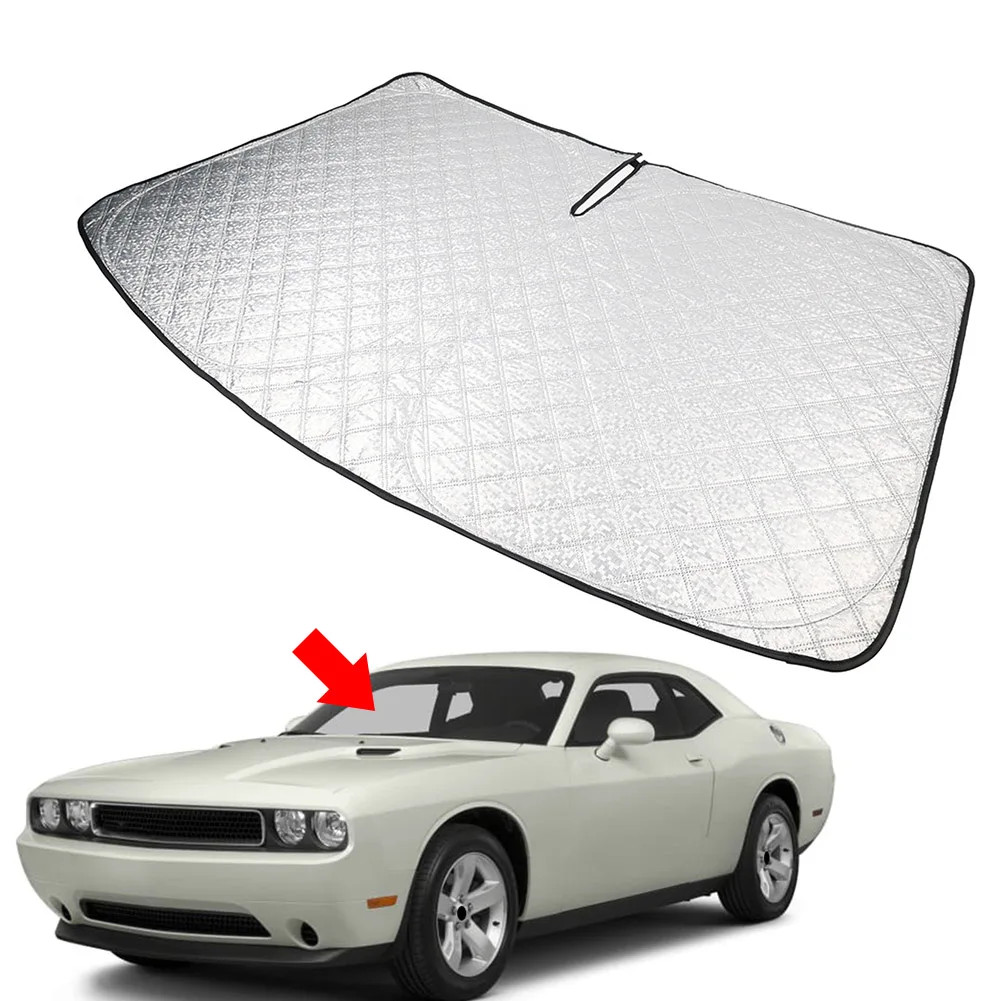 Car Windshield Sun Shade Cover Foldable Front Window Sun Visor Protector For Dodge Charger 2011-2024