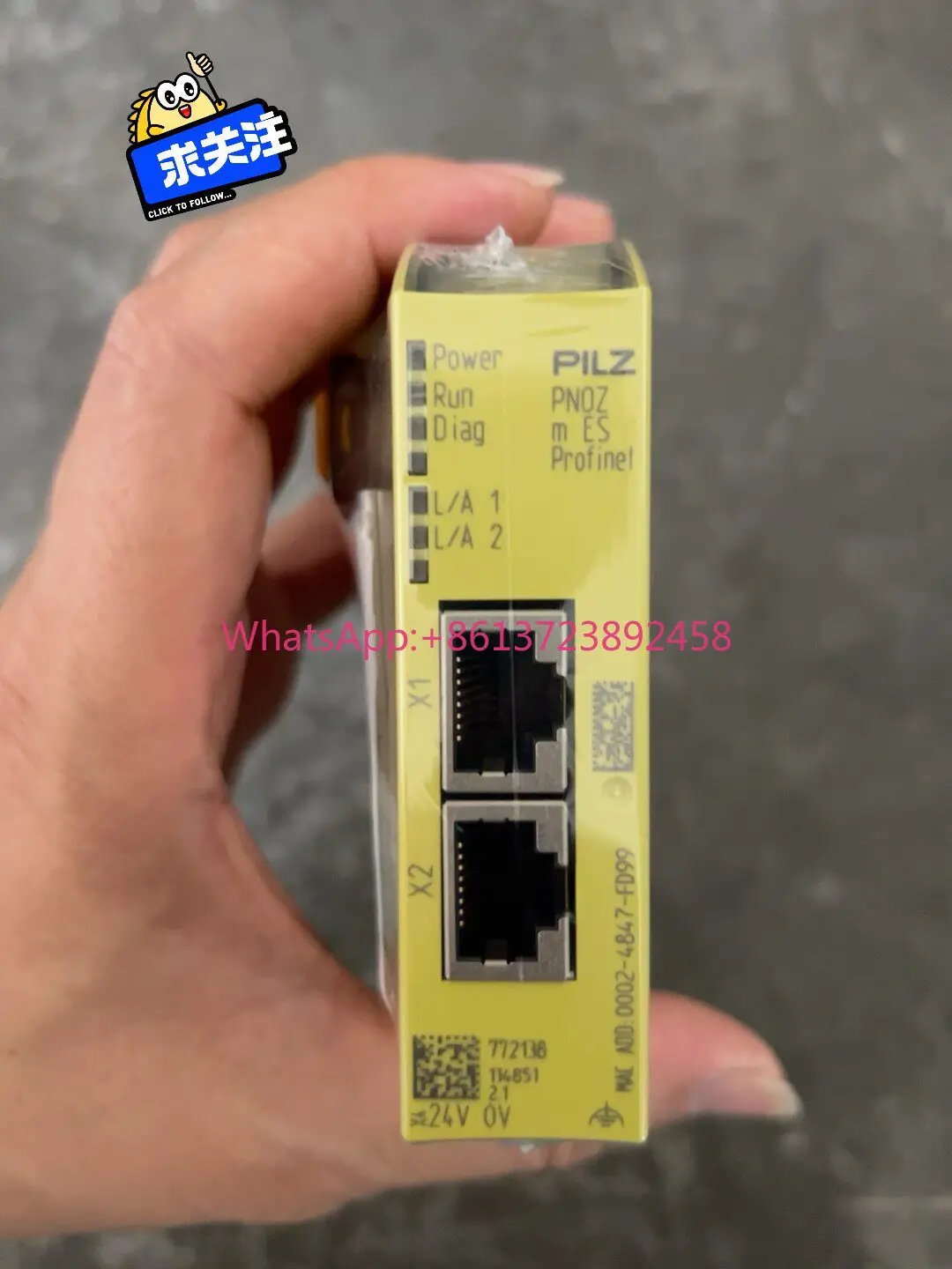 

Pilz relay PNOZ m ES profinet 772138 in Stock