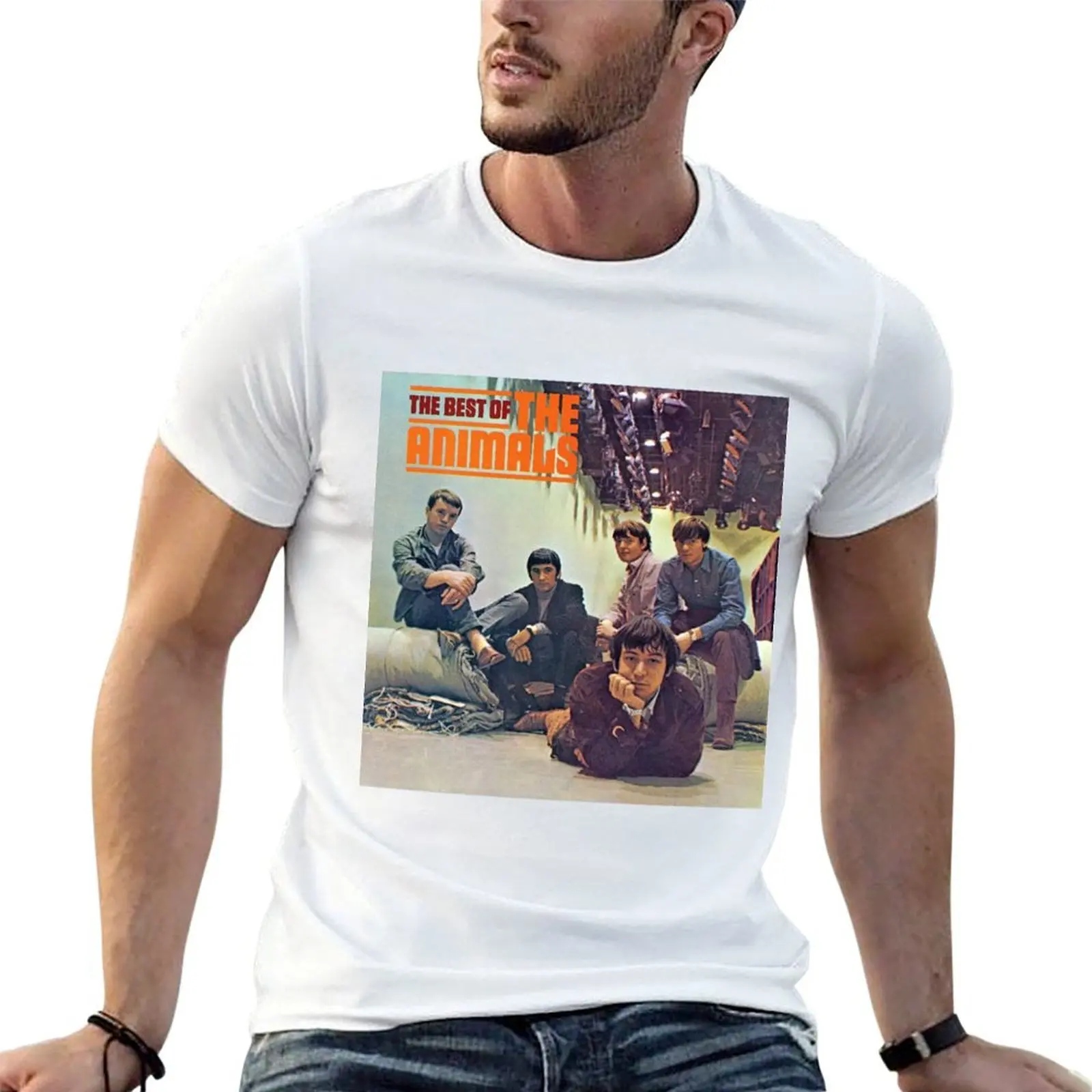 

Animals (band) T-Shirt t shirts for man cotton funny t shirts for man slim fit funny t shirts dark humor T-shirt