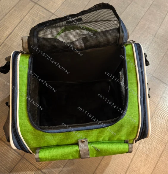Pet Takeout Portable Backpack, Simple Breathable Crossbody Bag, Bicycle Ride Bag, Hand-Carry Single Shoulder Bag