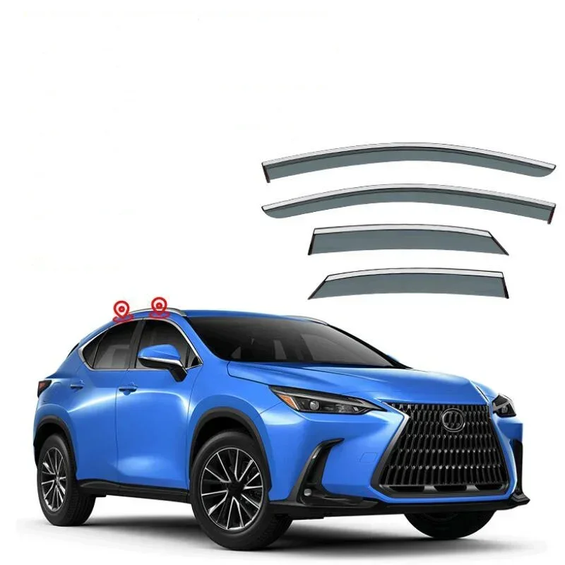 Window Visor Side Window Deflector For Lexus NX200T NX300 NX350 NX450 NX Series 2014 2015 2016 2017 2018 20192020 2021 2022-2025