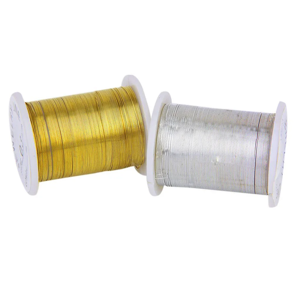 

10Pcs Copper Wire Mixed Colors 0.3mm Jewelry Making String Thread Beading Wire Cord DIY Crafting Copper Beading Thread