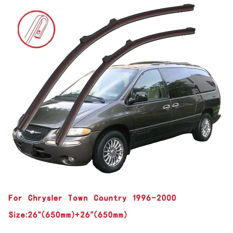 

For Chrysler Town Country 1996-2016 Car Windshield Wiper Blade Front Windscreen Brushes Washer Accessories Cleaning Replacement
