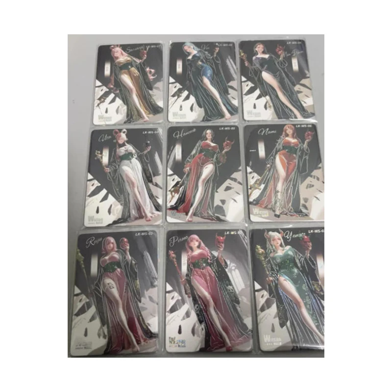 Japanese Anime ONE PIECE Card Set LOP WS SZ XS QY Characters Nico Robin Perona Vinsmoke Reiju Boa Hancock Collectible Cards