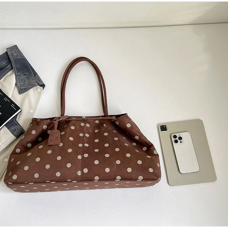 Vintage Casual Tote Tasche Neue Große-kapazität Handtasche Europa Amerika Beliebte Heißer Verkauf Unterarm Tasche Hochwertige Pu Pendler Taschen – Detail 25