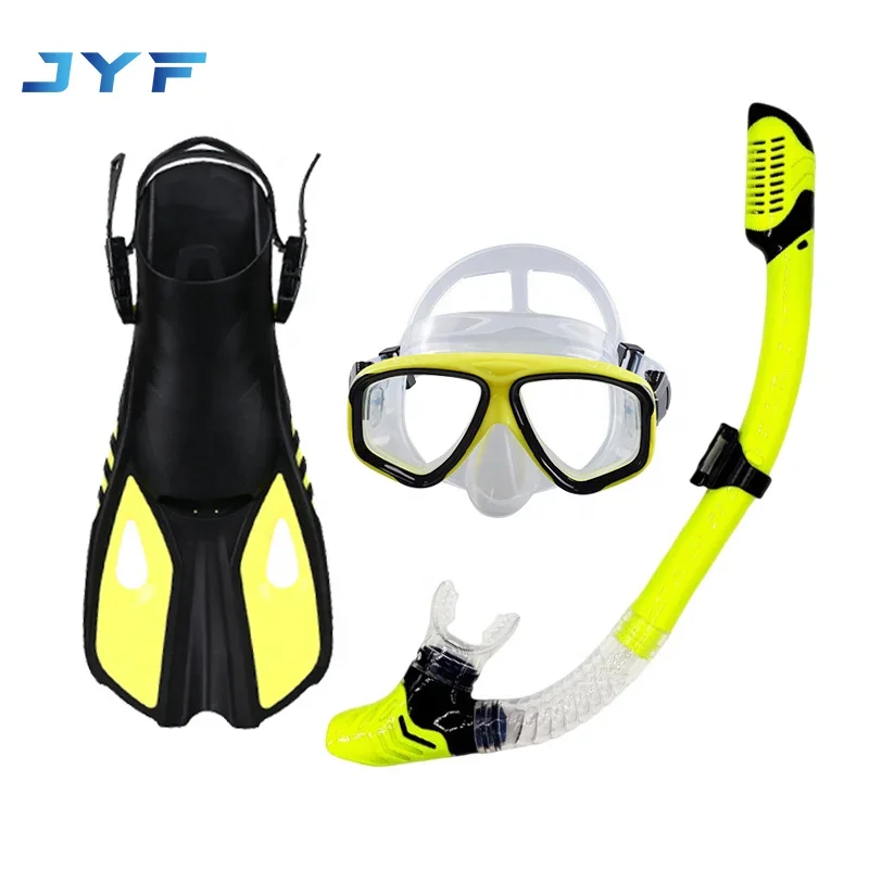 

Best Selling Comfortable Material Colorful Silicone Snorkel Mask Sets Scuba Diving Equipment for Long Dive