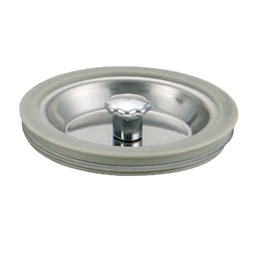 حوض الفولاذ المقاوم للصدأ التوصيل 82 مللي متر المطبخ استنزاف سدادة شقة مختومة غطاء للحمام طبق الغسيل وعاء المياه الختم #5