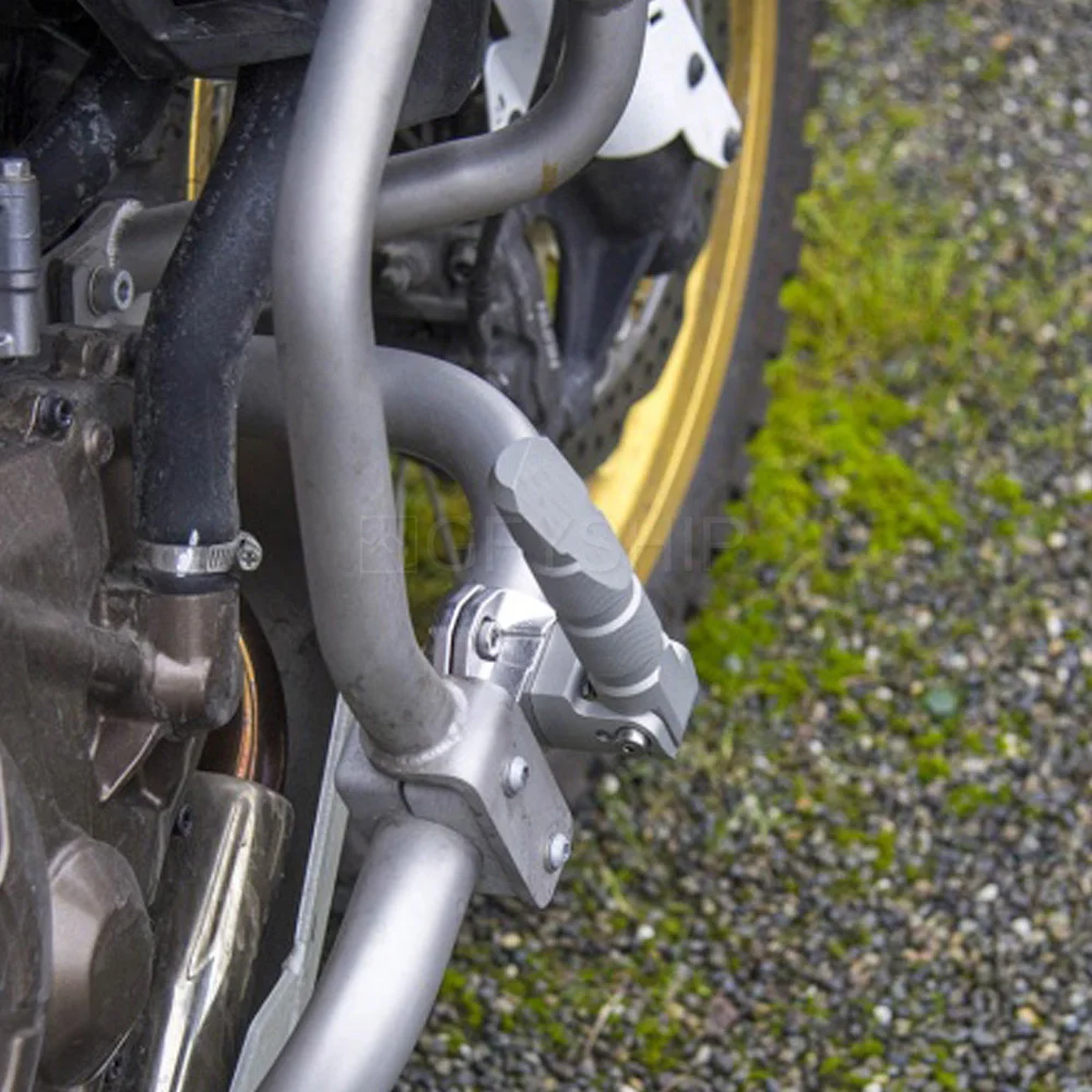 Para BMW R1200GS R1250GS R1200RT R1200RS R18 reposapiés de carretera de motocicleta 360 giratorio 22mm 25mm 27mm 32mm barras reposapiés