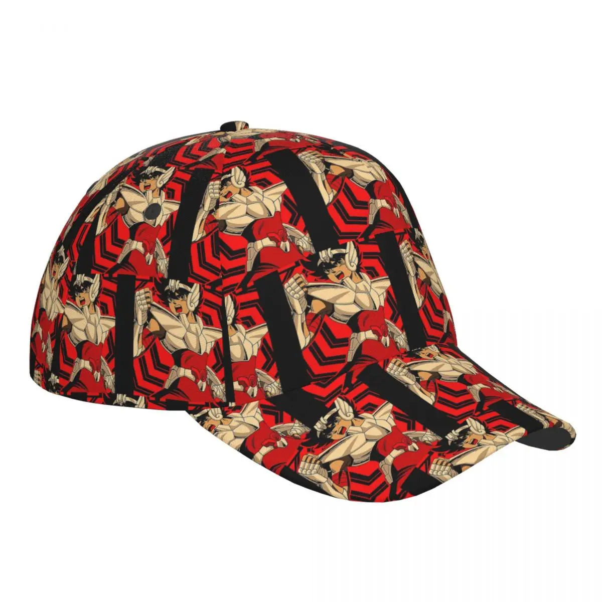 Caballeros del zodiaco Pegasus Seiya Saint Anime gorras de béisbol hombres mujeres sombreros gorra Casual ajustable ropa de calle gorra de béisbol