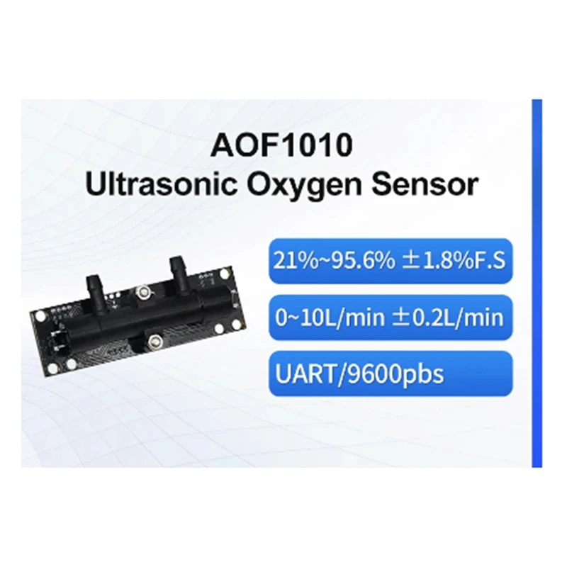 ASAIR AOF1000 Ultrasonic Oxygen Concentration Flow Sensor Replacement Parts Accessories (B)