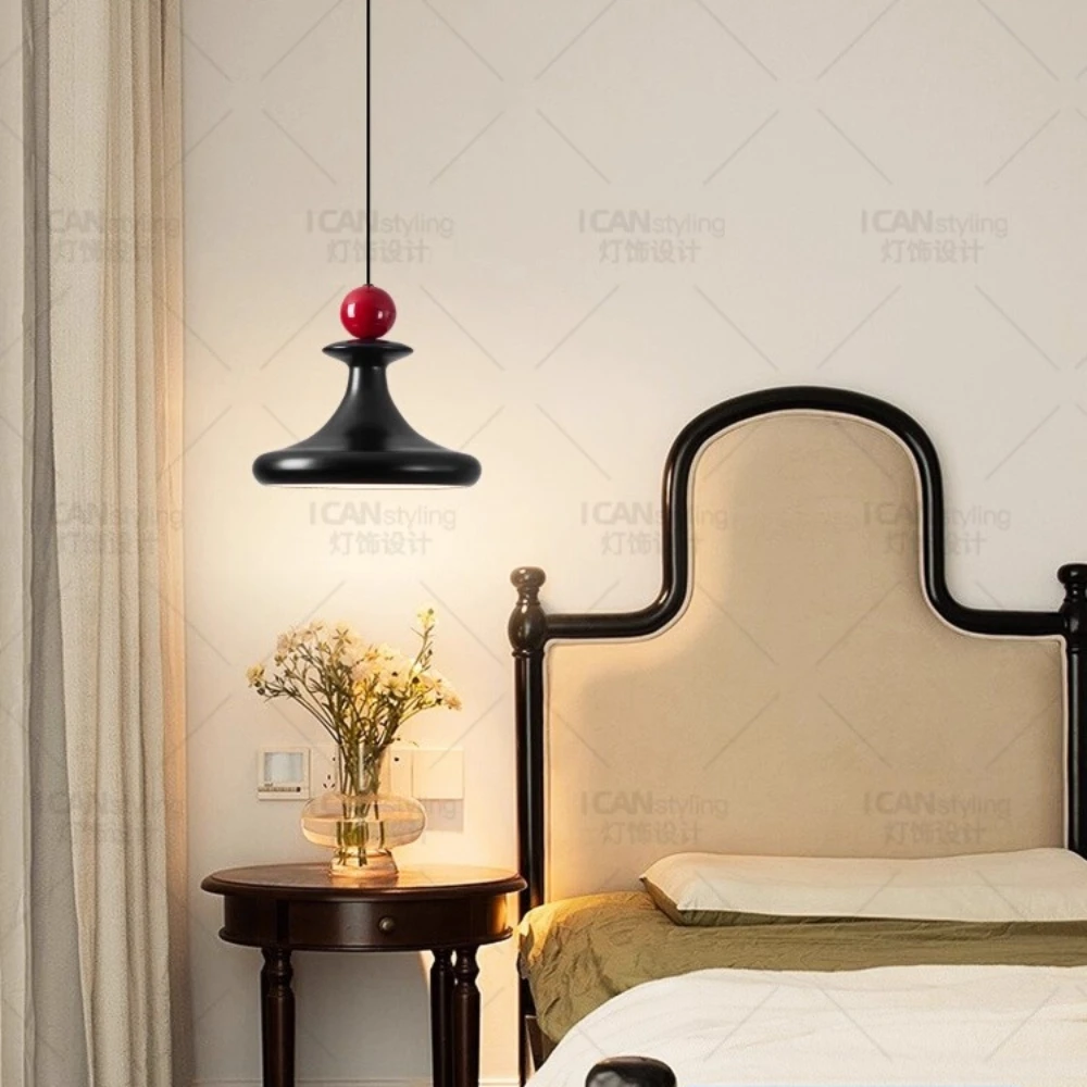 

Итальянский минималистичный подвесной светильник для защиты глаз изголовья спальни, средневековый креативный подвесной светильник для входа в барную стойку