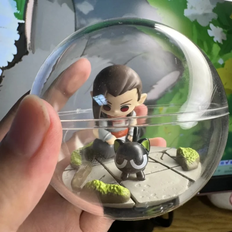 Figuras de Anime Kawaii de la leyenda de Hei Infinite Virtual Huai, juguetes de decoración de escritorio de dibujos animados Luo Xiaohei, originales, novedad