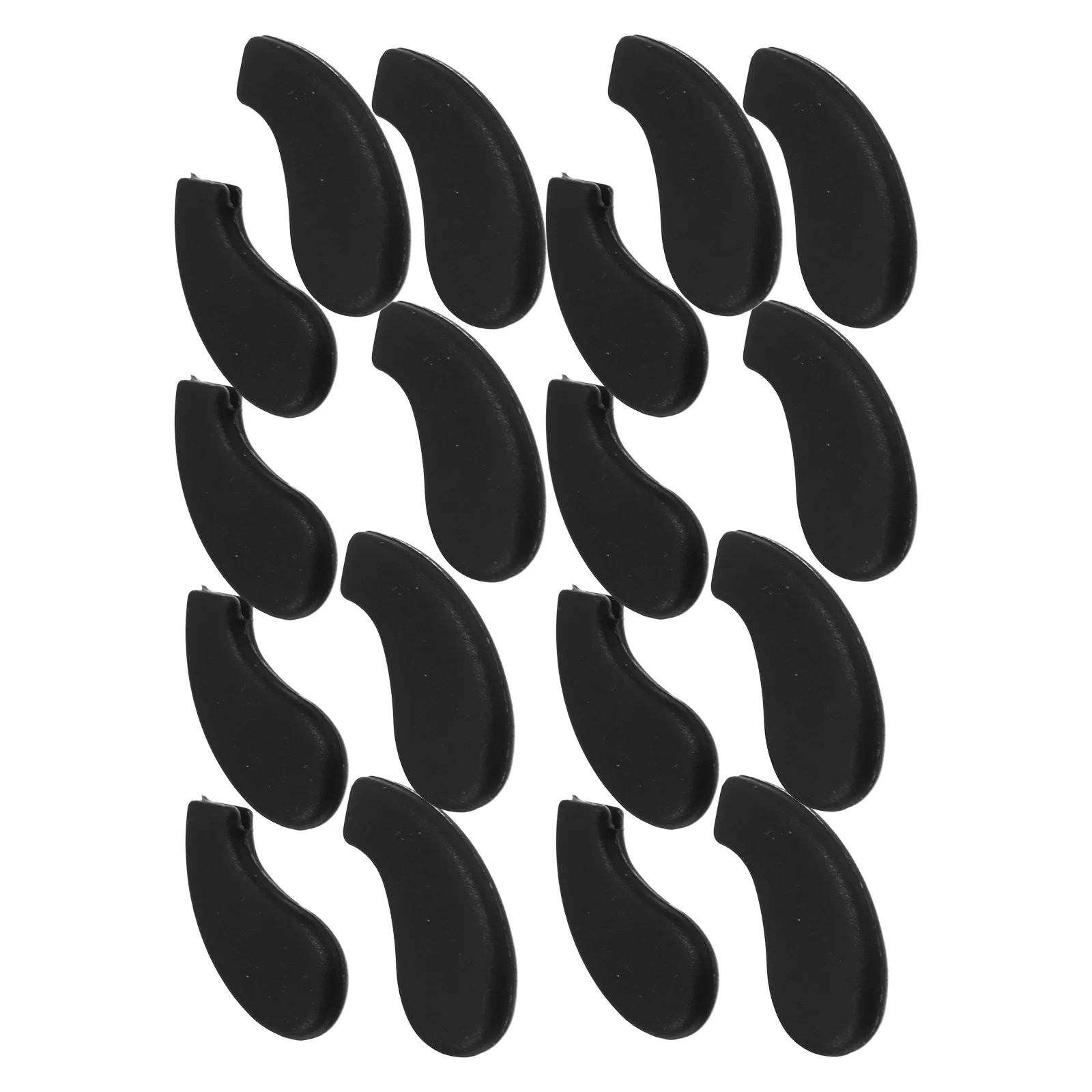 

10 Pairs Silicone Nose Pads Child Glasses Non Slip Soft Gel Eyeglass Repair Kit Sunglass Grips Anti Slip Rubber Inserts Pressure