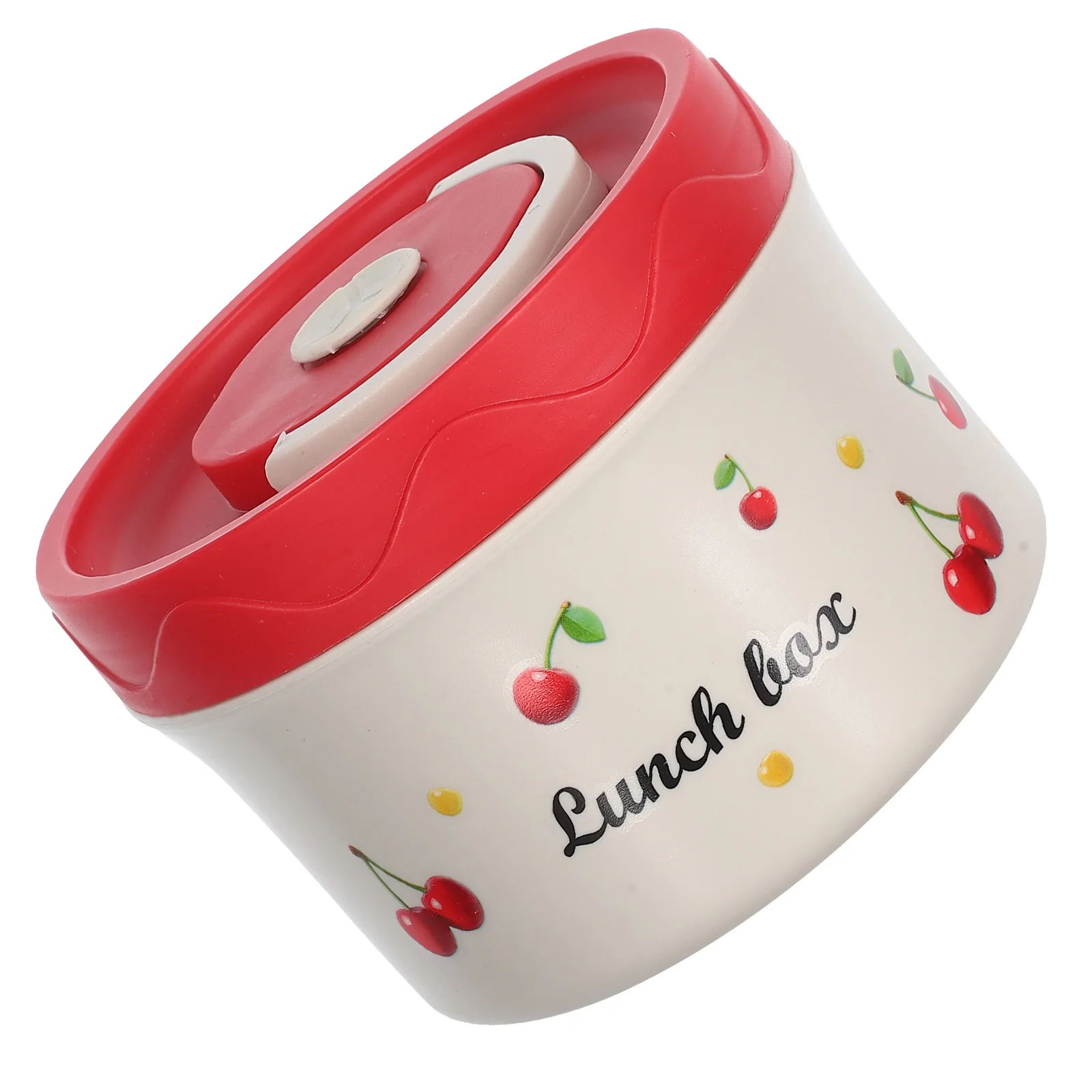 

Lunch Boxes Stainless Steel Food Insulation Containers Pot Red Small Bowl Microwavable Child