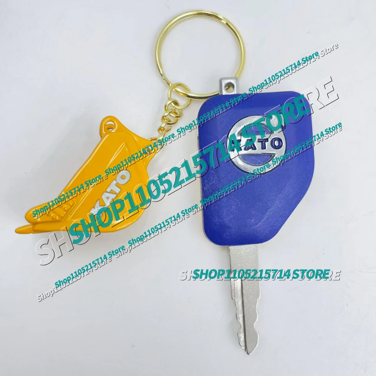 For Kato Hd307 308 512 700 820 1430r 1023-3 for Excavator Heavy Equipment Kato Excavator Keychain Open Door Ignition Key
