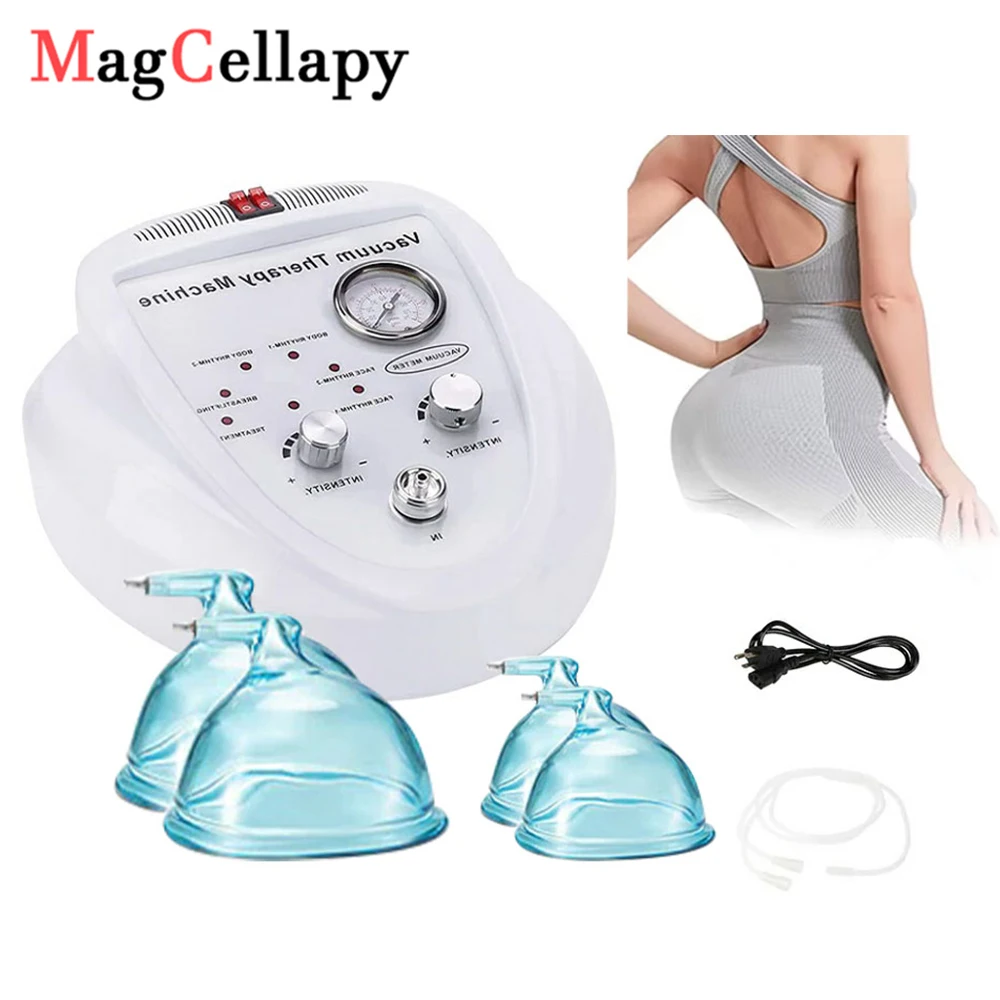 BBL Vacuum Buttock Lifting Massage Machine Kingsize Breast Augmentation Machine Vacuum Cup With Strong Suction Brazilian Buttock