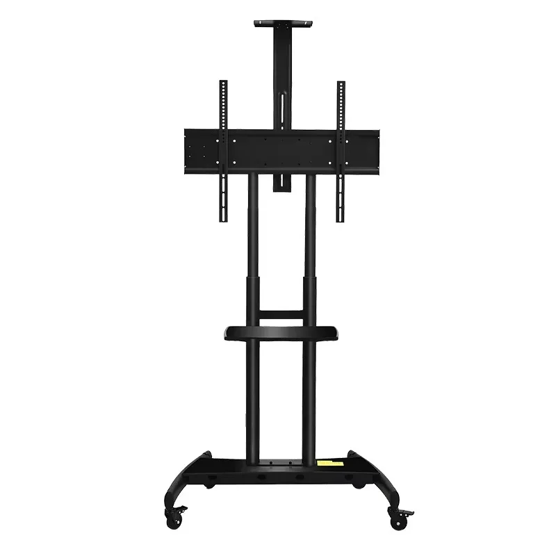 Tv Stand With Wheels Metal Adjustable Tv Trolley Designs New Universal Removable Tv Stand Mount Bracket AVA1800