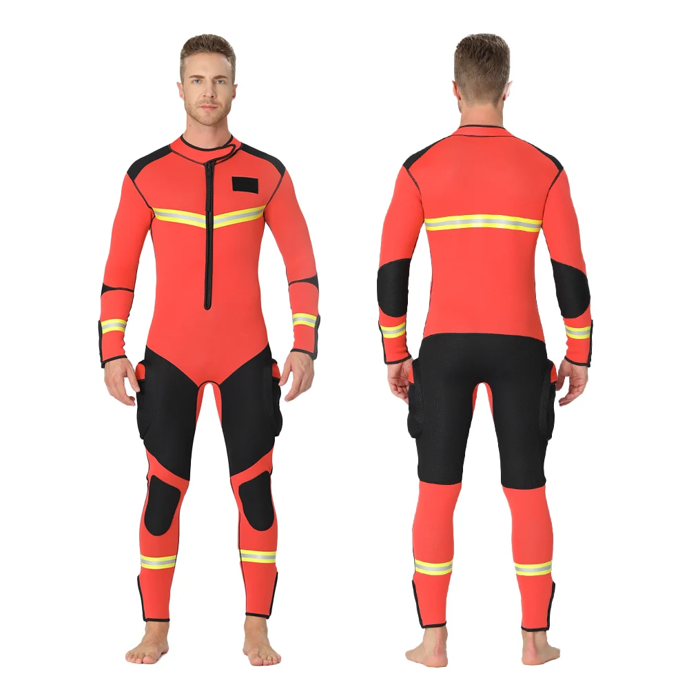 

STLF 3MM Water Wet Rescue Suit, Diving Suit, Flood Control, Disaster Relief, Fire Rescue, Cold Prevention and Warmth Preservatio