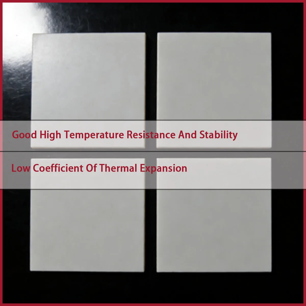 

0.6mm/1mm thick aluminum nitride ceramic sheet applied to high-power LEDs, integrated circuits, new energy devices, etc
