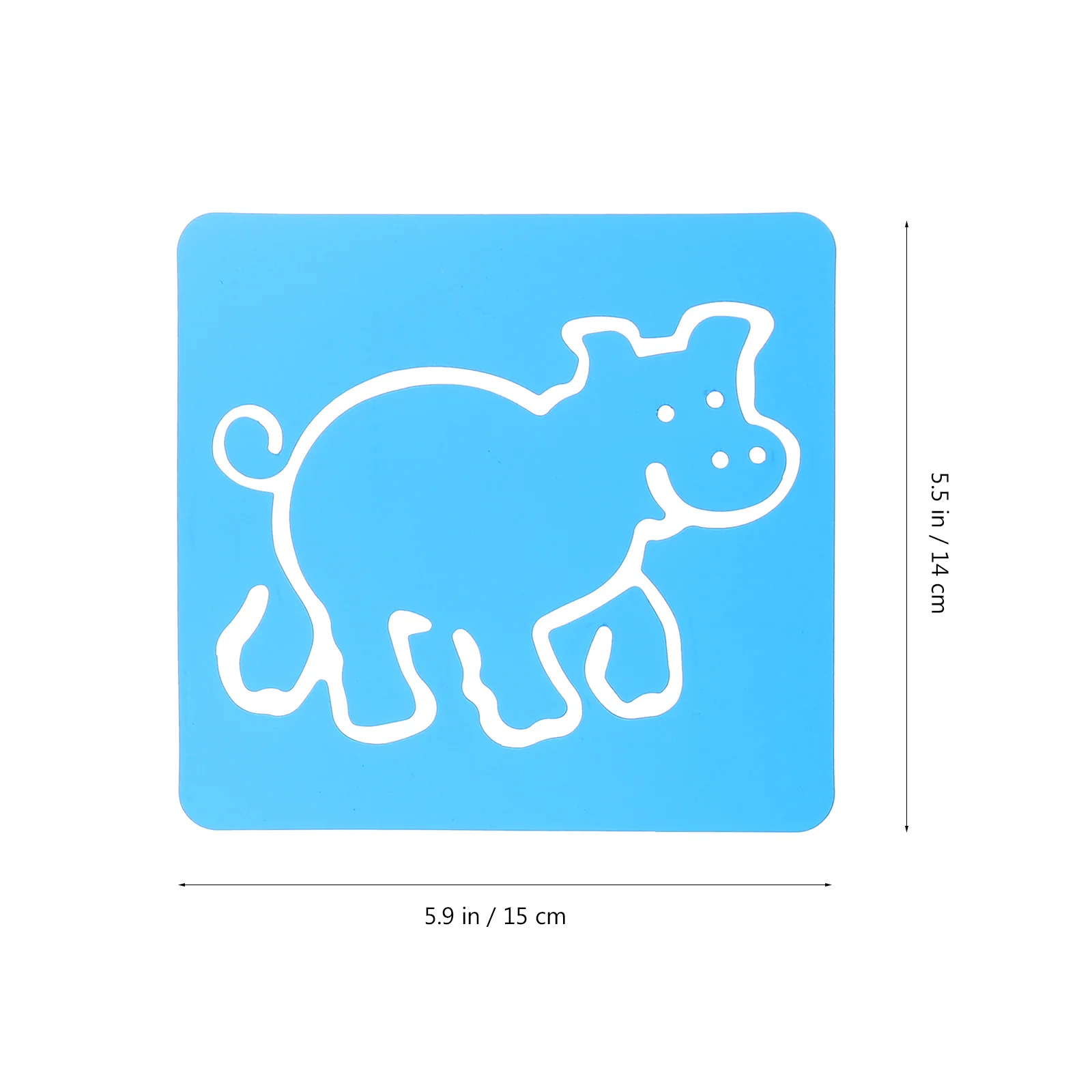 2 セット描画テンプレートセットかわいい動物の絵画ステンシル落書きボード LCD 描画パッドスキルトレーニング教育アートクラフト