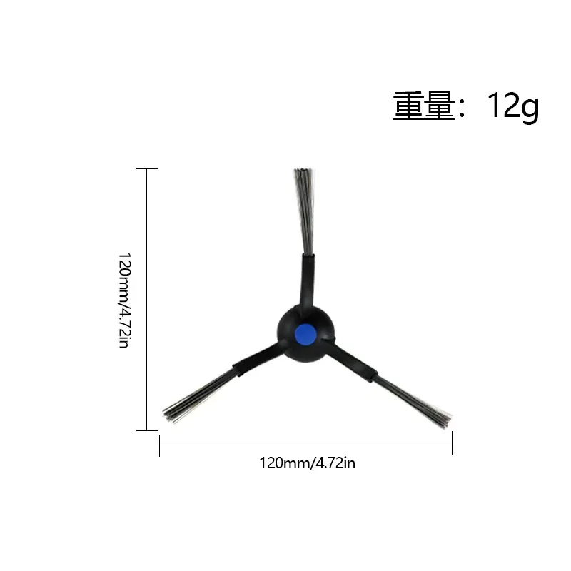 متوافق مع Ecovacs Deebot N30 Omni / N30 Pro Omni Robot Vacuum Accessories فرشاة جانبية رئيسية فلتر Hepa خرقة كيس لجميع الغبار أجزاء