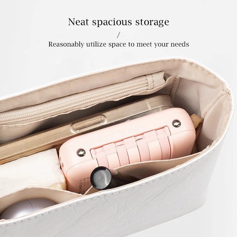 EverToner Per Borsa Roseau a lungo termine Borsa con inserto in carta Dupont Borsa con inserto per riporre borse per trucco Supporto Shaper Organizer Accessorie