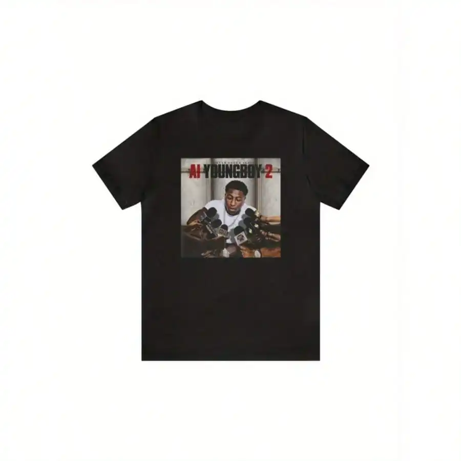 

Young Boy Never Broke Again AI YoungBoy Graphic Tee Unisex Jersey Short Sleeve Tee Comfortable Stylish Celebrate Christmas
