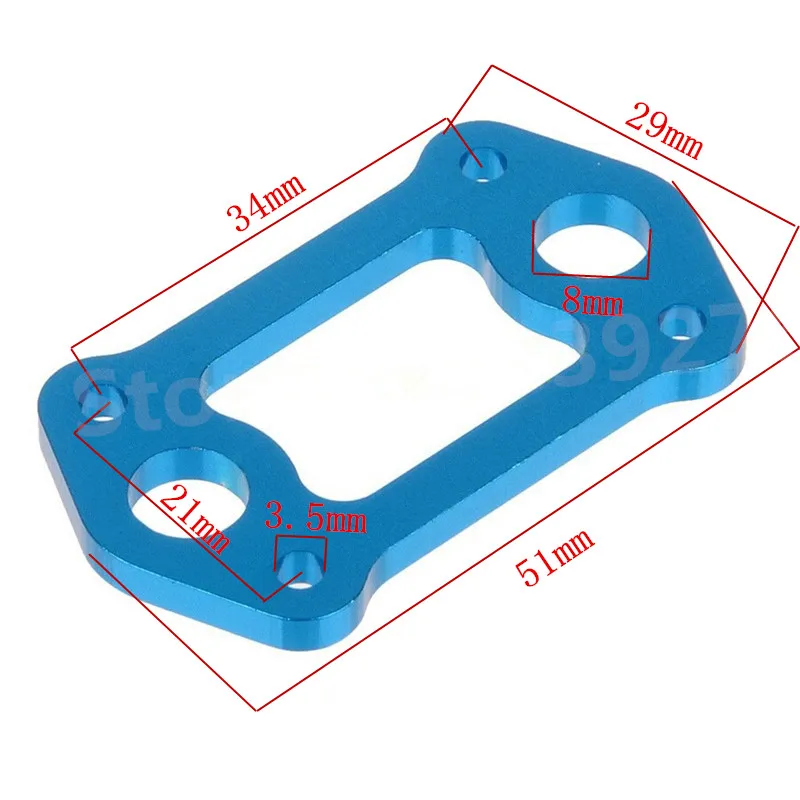 HSP 860022(760022) 60054 Upgrade Parts Aluminium Center Diff. Top Plate For RC 1/8 Model Car Off Road Monster Truck 94762 CNC