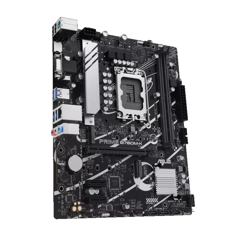 ASUS PRIME B760M-K DDR4 LGA1700 intel 12th\13th 13900KF CPU M.2 Desktop ATX Motherboard