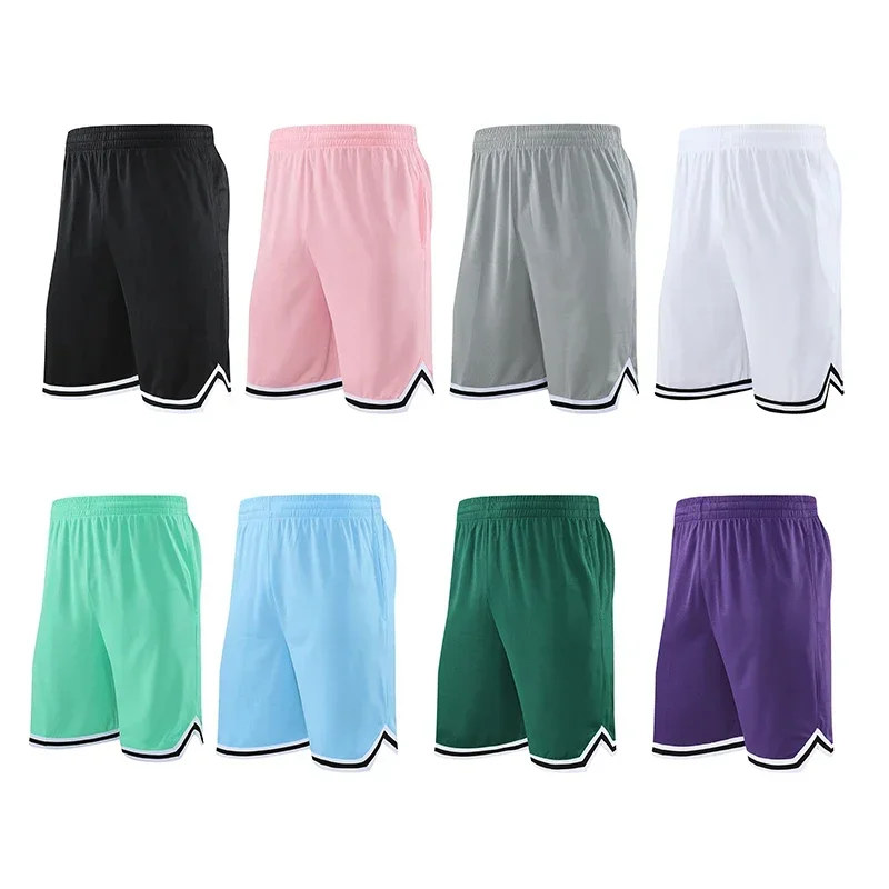 American Basketball Shorts Men's Street Ball Trendy Quick-drying Beach Sports Training Loose Quarter-quarter Pants Hip-hop Pants