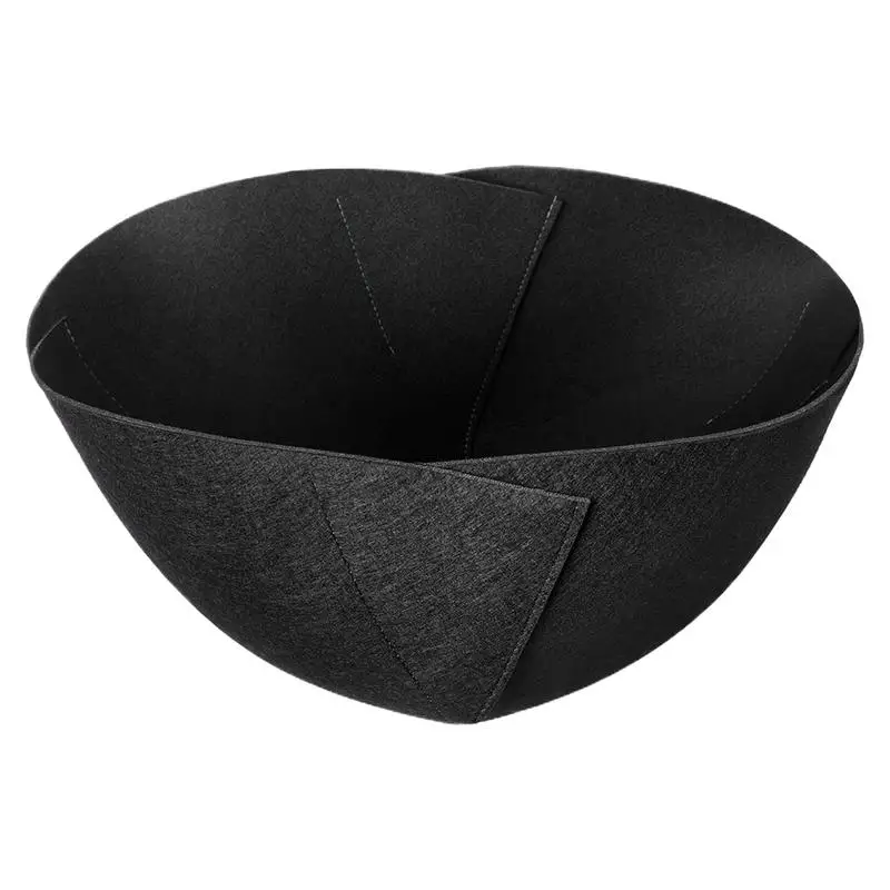 

Planter Basket Liners Fabric Planter Basket Liner Root Protection Round Replacement Inserts High-Density Felt Garden Accessories