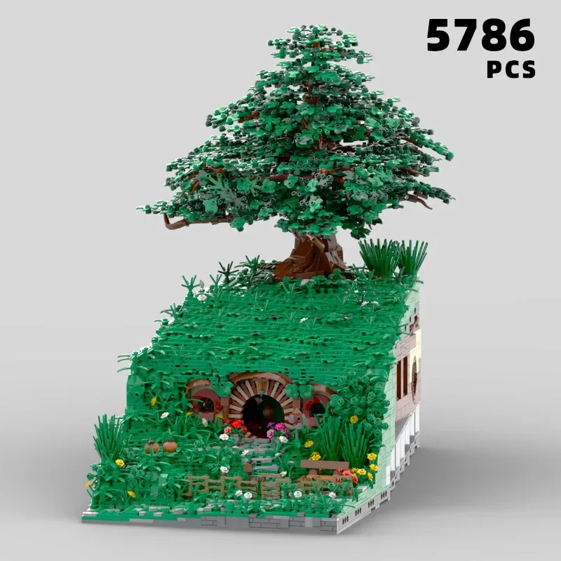 ชุดตัวต่อบล็อก DIY ประกอบเอง แบบจำลองประตูบ้านแฟนตาซี ของสะสมสถาปัตยกรรม ของเล่นเสริมพัฒนาการ ของขวัญ