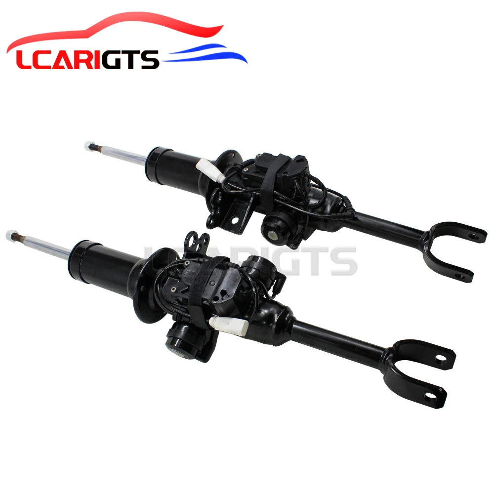 2PCS Front Left+Right Air Suspension Shock Absorber with ADS For BMW F07 535i 550i GT 740i 740li 37116850221 37116850222