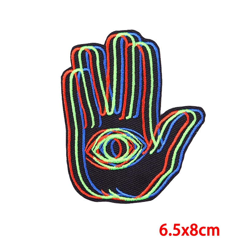 Jacken Hüte Stickerei DIY Persönlichkeit Brief Patch Cartoon Patch Eisen Auf Patches Für Kleidung thermoadhäsive Patches Nähen Abzeichen – Detail 5