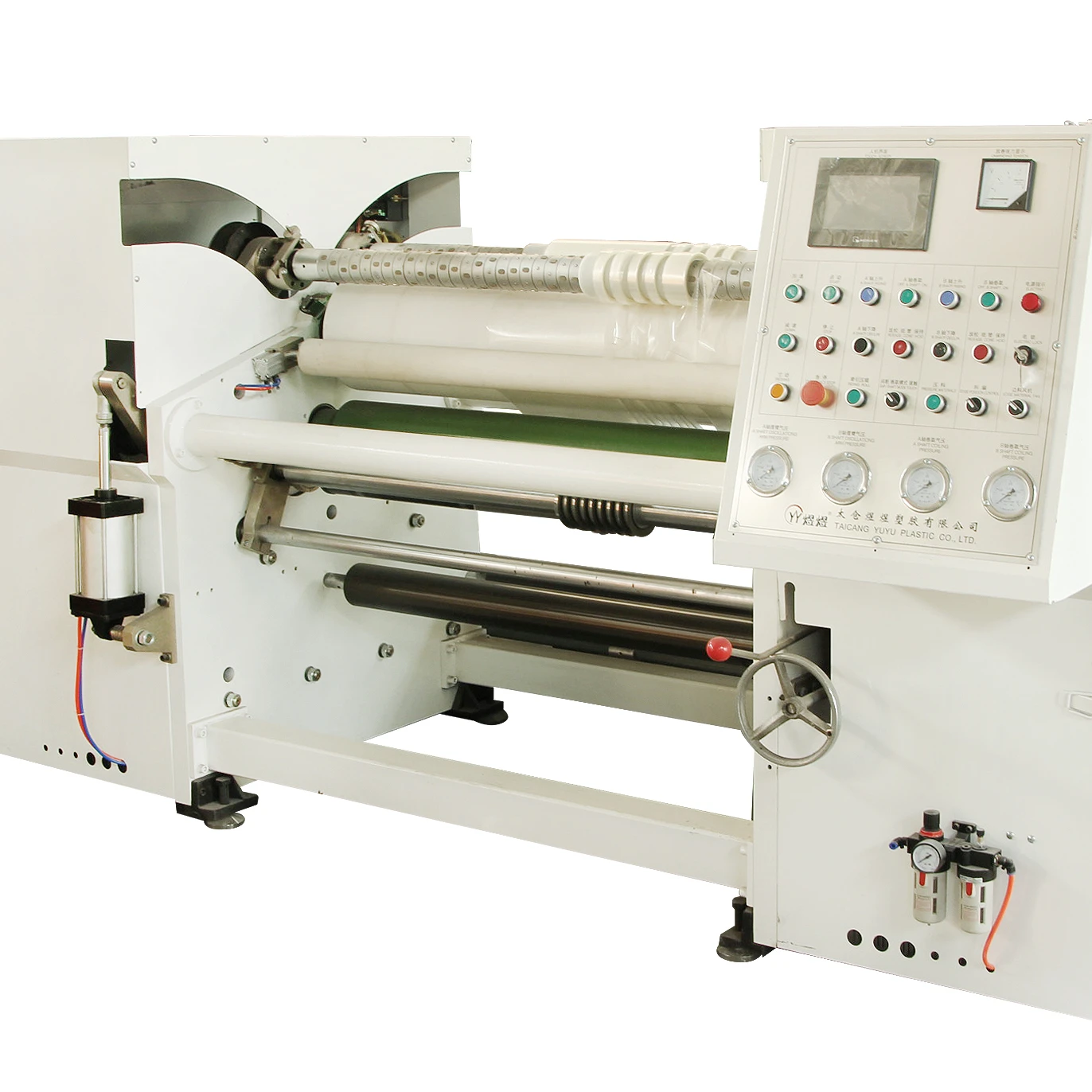 Surface centrale duplex de papier d'emballage de machine de refendage