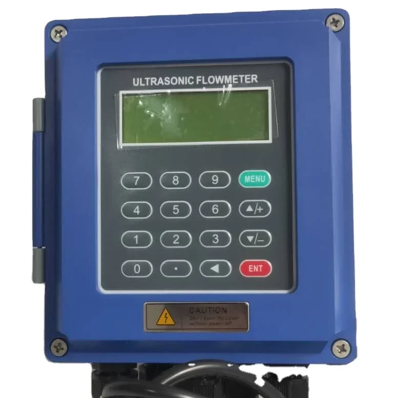 

Precise digital display clamp on wall mounted ultrasonic flow meter